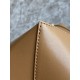 LOEWE Medium Puzzle Fold tote in shiny calfskin Warm Desert