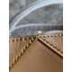 LOEWE Medium Puzzle Fold tote in shiny calfskin Warm Desert