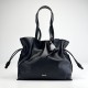 LOEWE Large Flamenco clutch in nappa calfskin Black