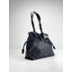 LOEWE Large Flamenco clutch in nappa calfskin Black