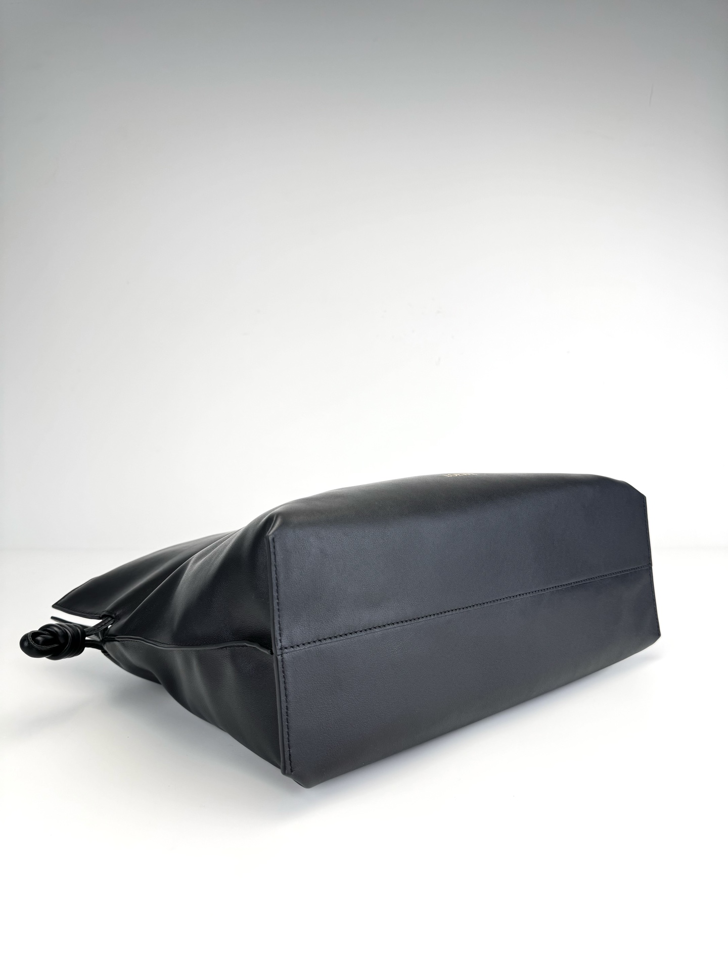 LOEWE Large Flamenco clutch in nappa calfskin Black