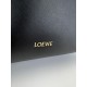 LOEWE Large Flamenco clutch in nappa calfskin Black