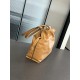 LOEWE Large Flamenco clutch in nappa calfskin Warm Desert