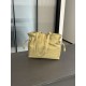 LOEWE Large Flamenco clutch in nappa calfskin Clay Green