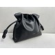 LOEWE Medium Flamenco clutch in nappa calfskin Black