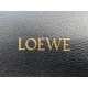 LOEWE Medium Flamenco clutch in nappa calfskin Black