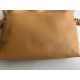 LOEWE Medium Flamenco clutch in nappa calfskin Warm Desert