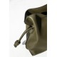 LOEWE Mini Flamenco clutch in nappa calfskin Dark Khaki Green