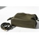 LOEWE Mini Flamenco clutch in nappa calfskin Dark Khaki Green