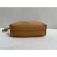 LOEWE Mini Flamenco clutch in nappa calfskin Warm Desert