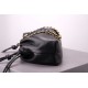 LOEWE Medium Flamenco purse in mellow nappa lambskin Black