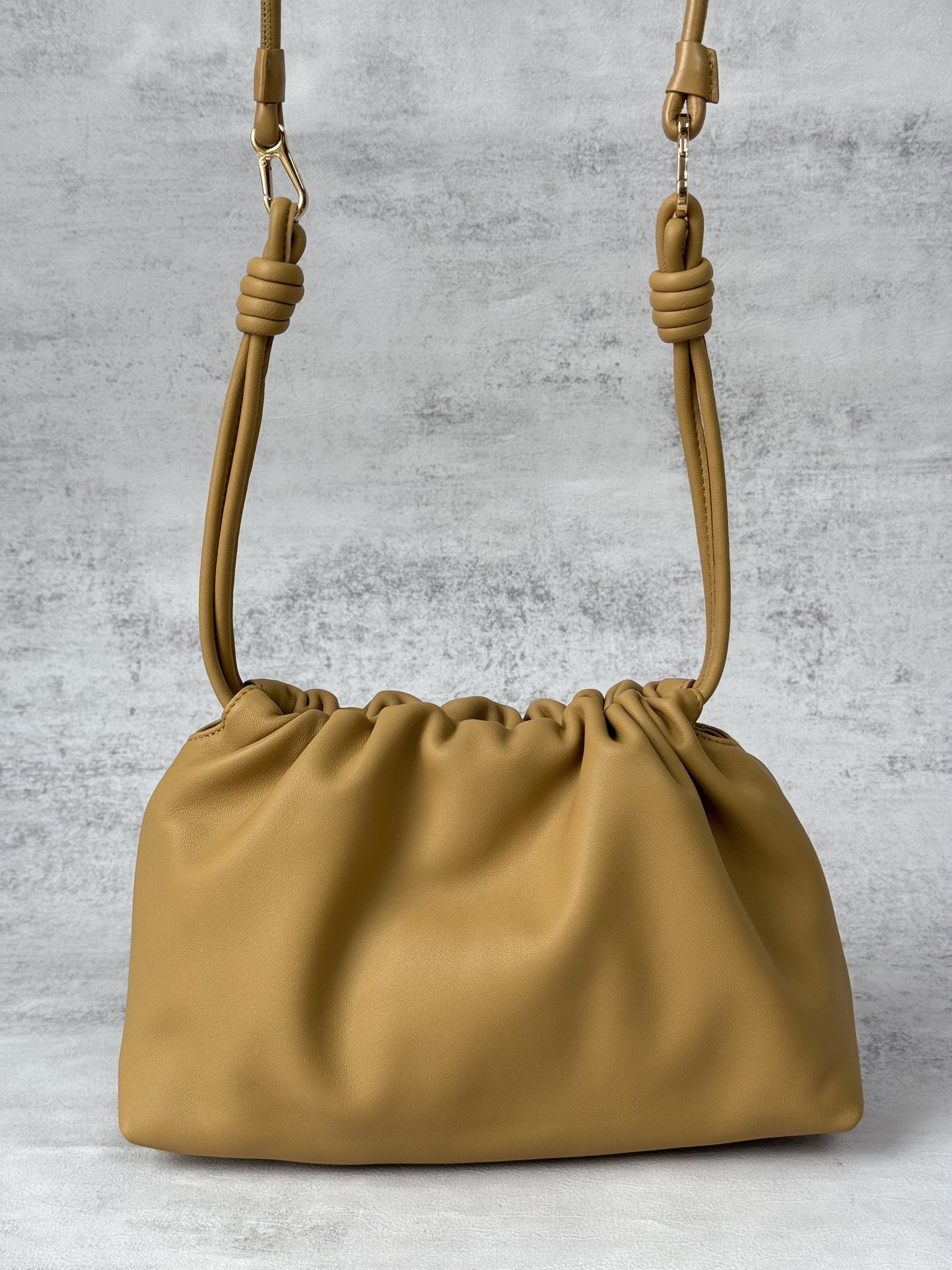 LOEWE Medium Flamenco purse in mellow nappa lambskin Sahara