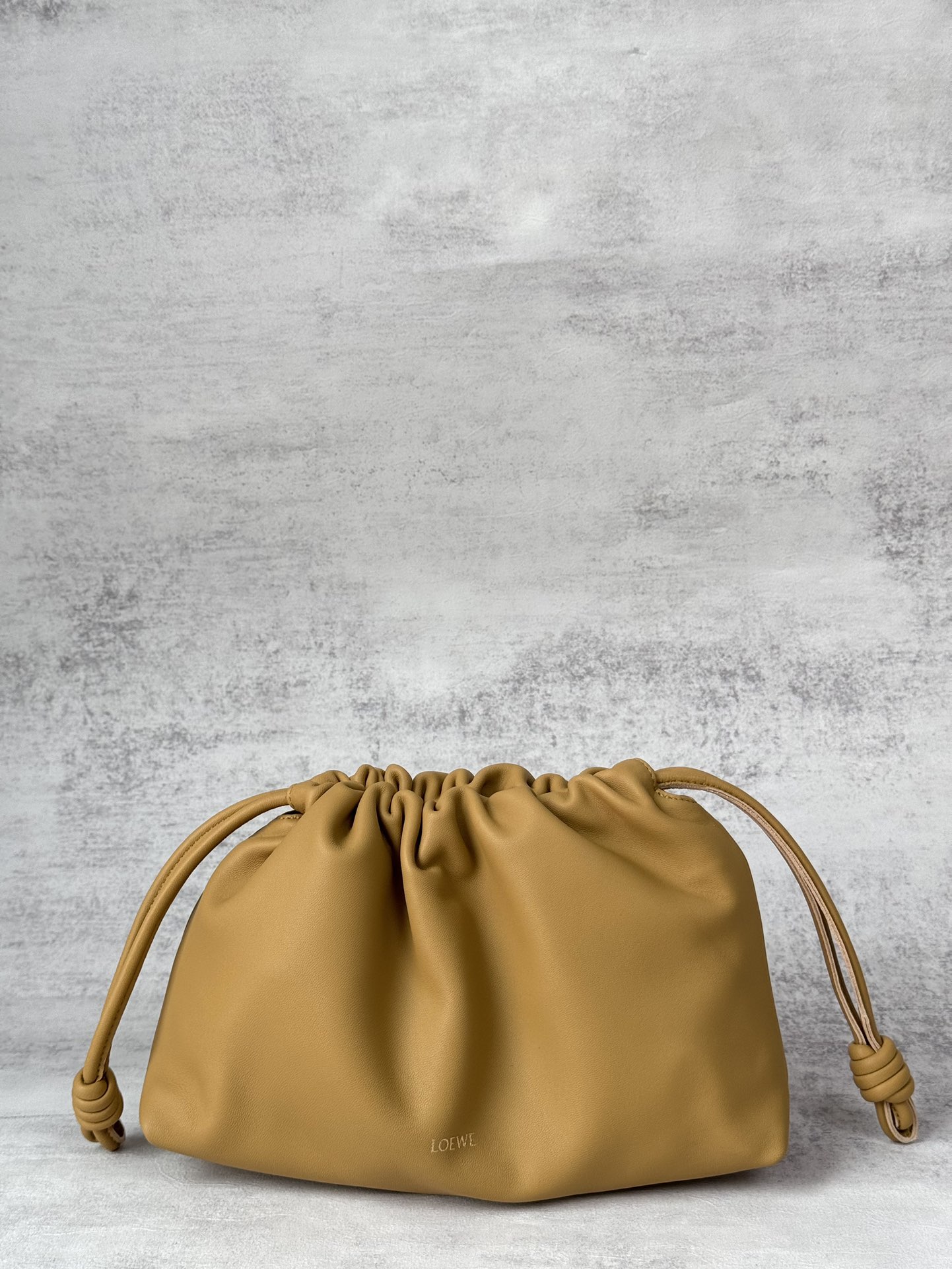 LOEWE Medium Flamenco purse in mellow nappa lambskin Sahara