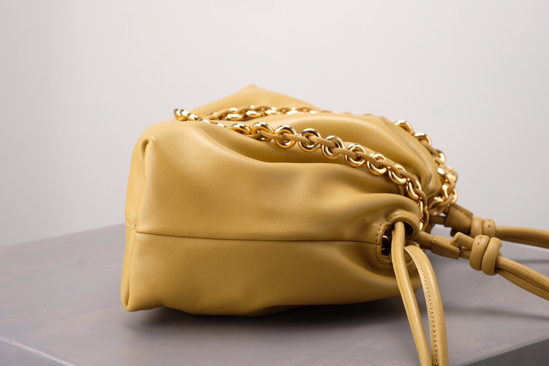 LOEWE Medium Flamenco purse in mellow nappa lambskin Sahara