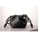 LOEWE Mini Flamenco Purse bag in mellow nappa lambskin Black