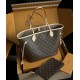 LOUIS VUITTON Neverfull MM Beige M46975