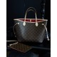 LOUIS VUITTON Neverfull MM Cherry Red M46987