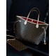 LOUIS VUITTON Neverfull MM Cherry Red M46987