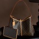 LOUIS VUITTON M46197 CarryAll MM Monogram coated canvas