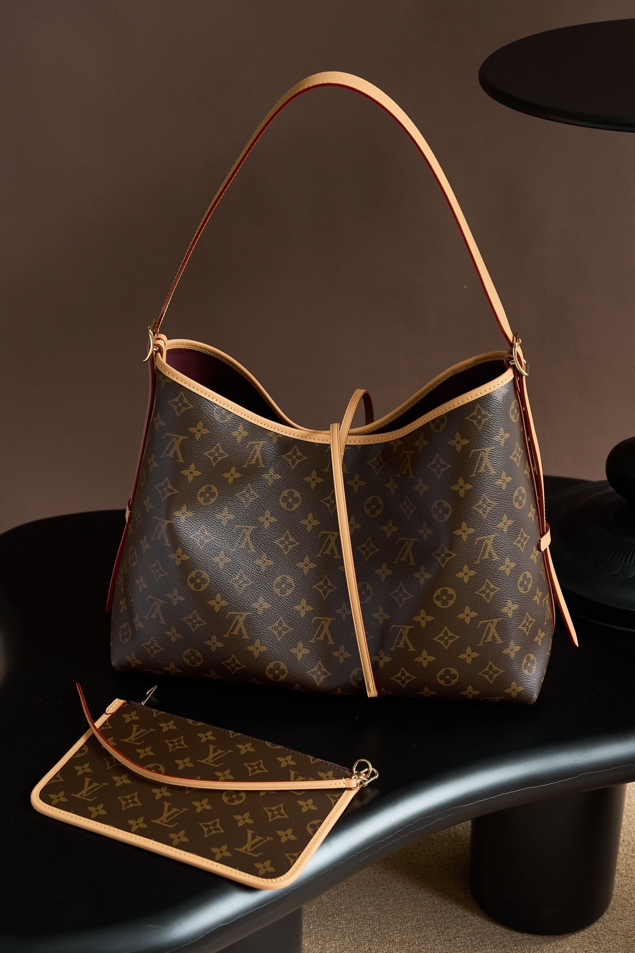 LOUIS VUITTON M46197 CarryAll MM Monogram coated canvas