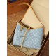 LOUIS VUITTON M11462 CarryAll PM Sky Blue Denim