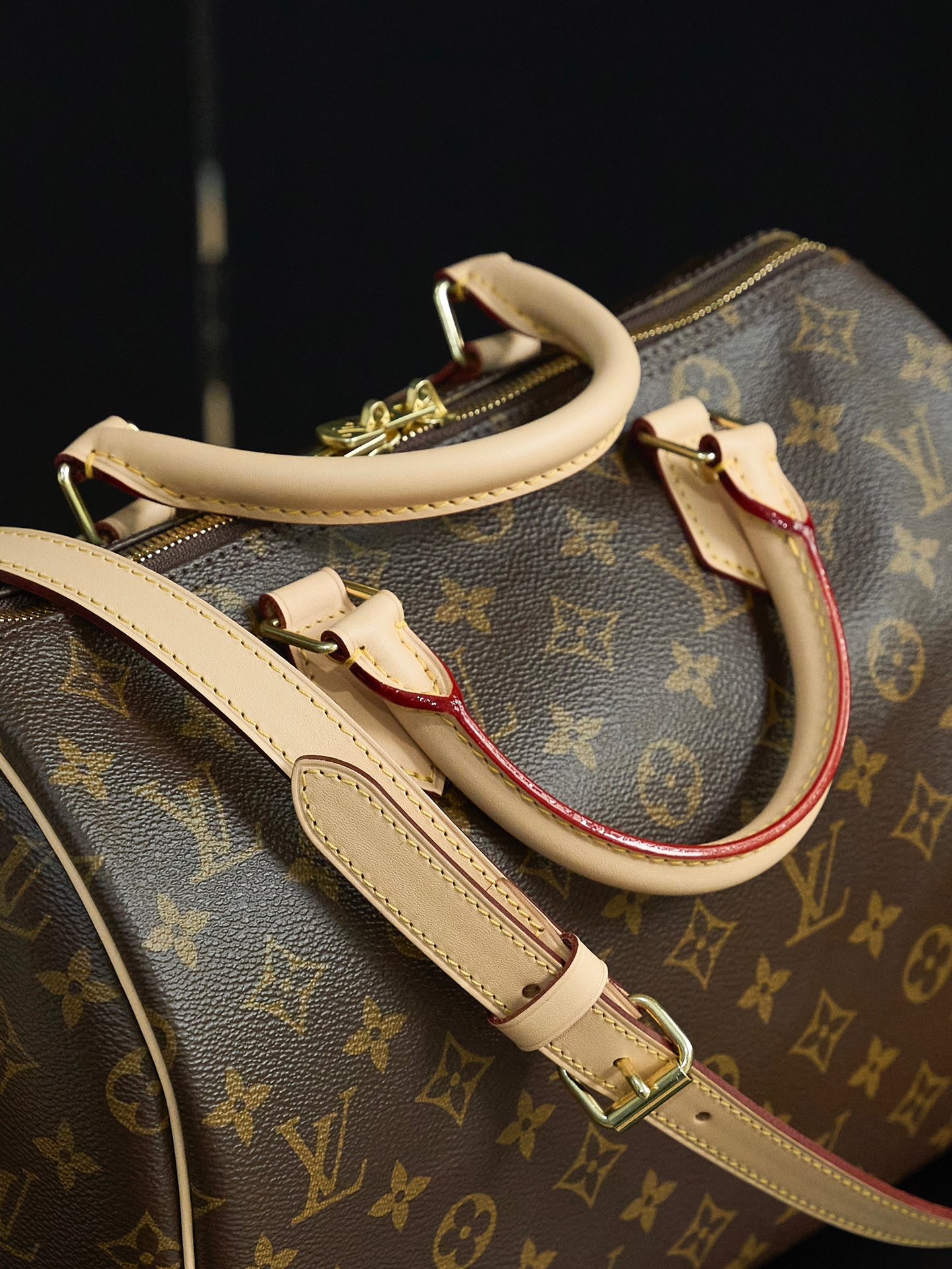 LOUIS VUITTON M1112 Speedy Bandoulière 30 Monogram coated canvas