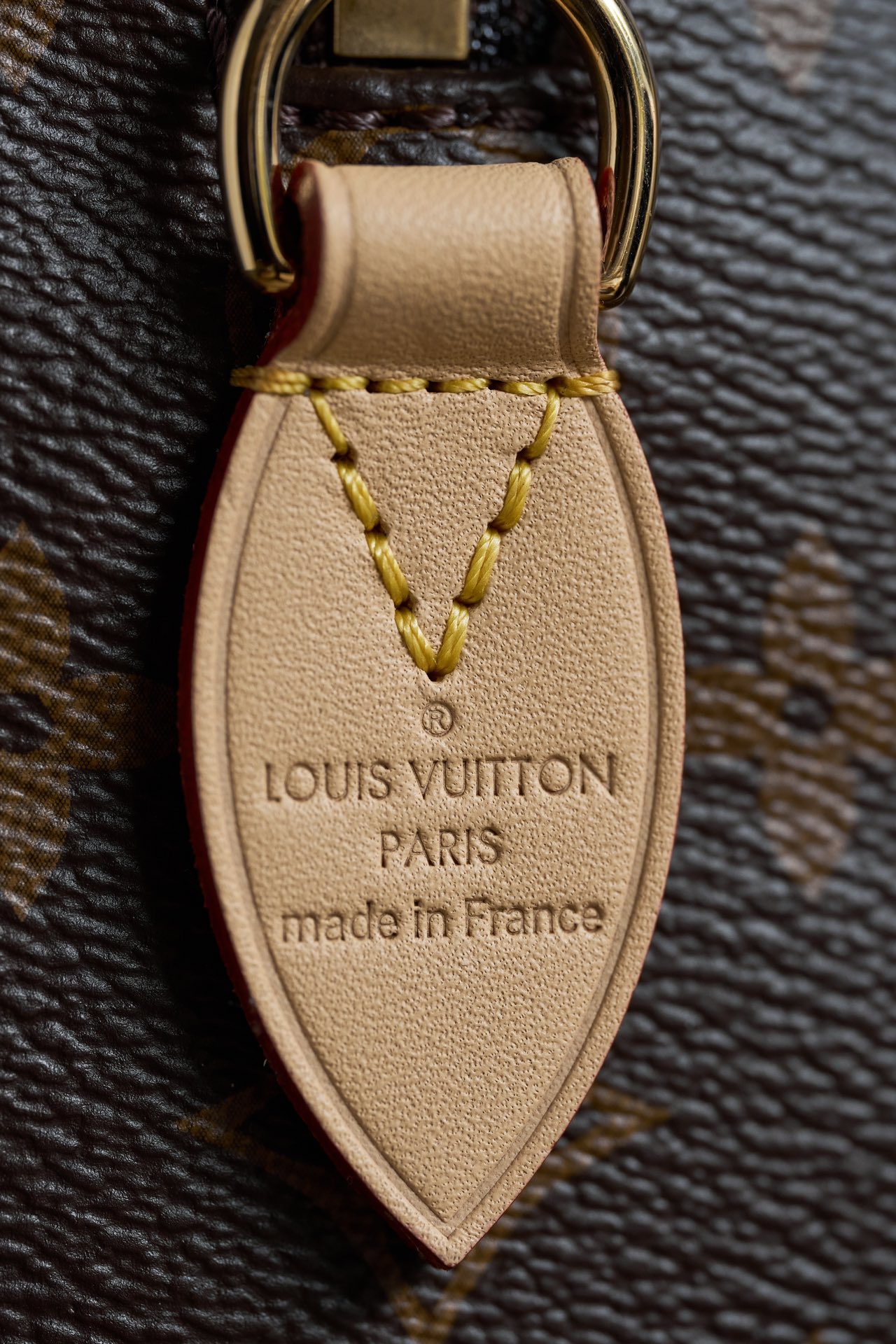 LOUIS VUITTON M46222 Speedy Bandoulière 20 Beige Strap