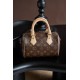 LOUIS VUITTON M46234 Speedy Bandoulière 20 Black Strap