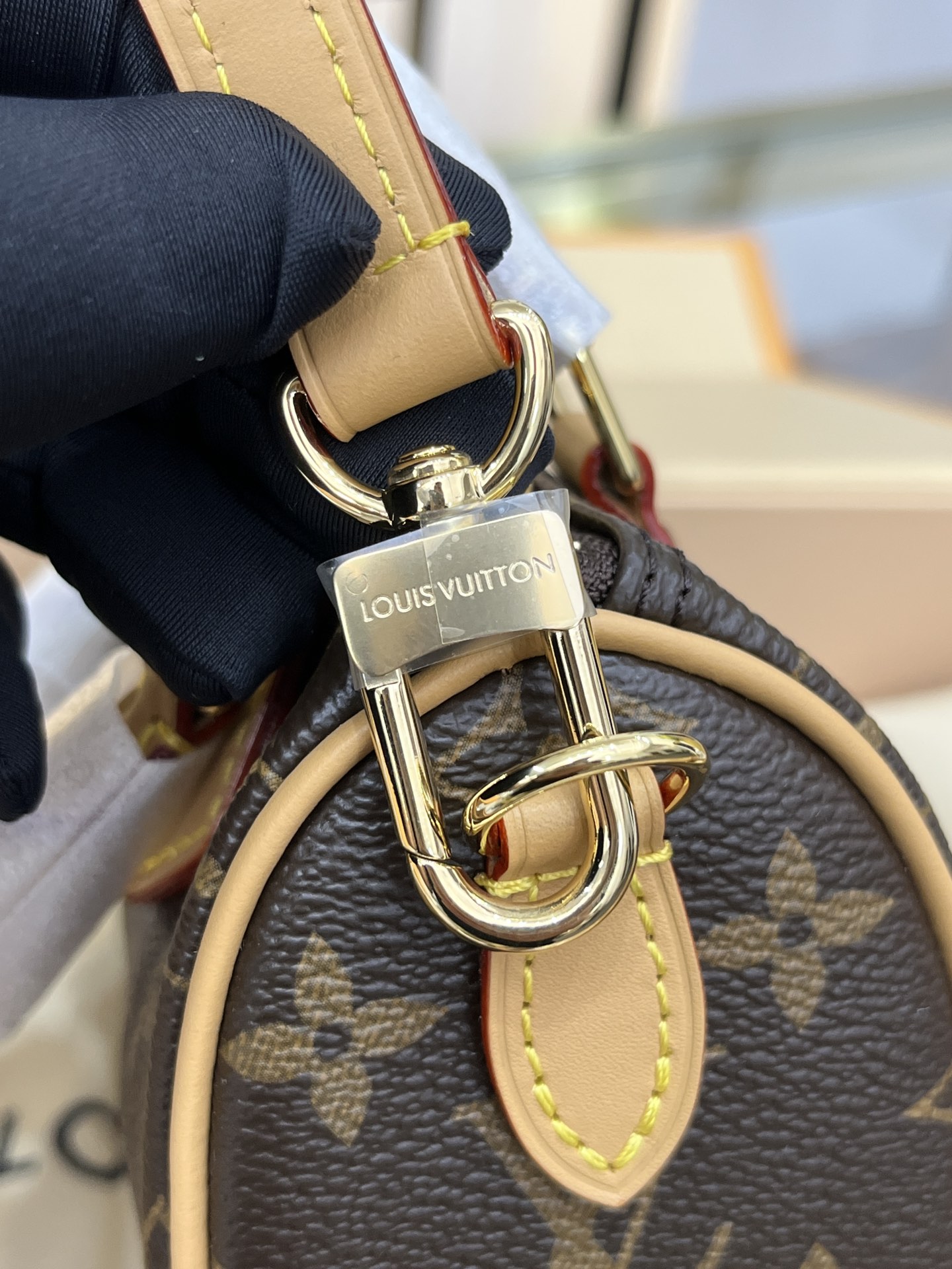 LOUIS VUITTON M81085 Nano Speedy Monogram coated canvas