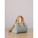 LOUIS VUITTON M11212 Nano Speedy Sky Blue Denim