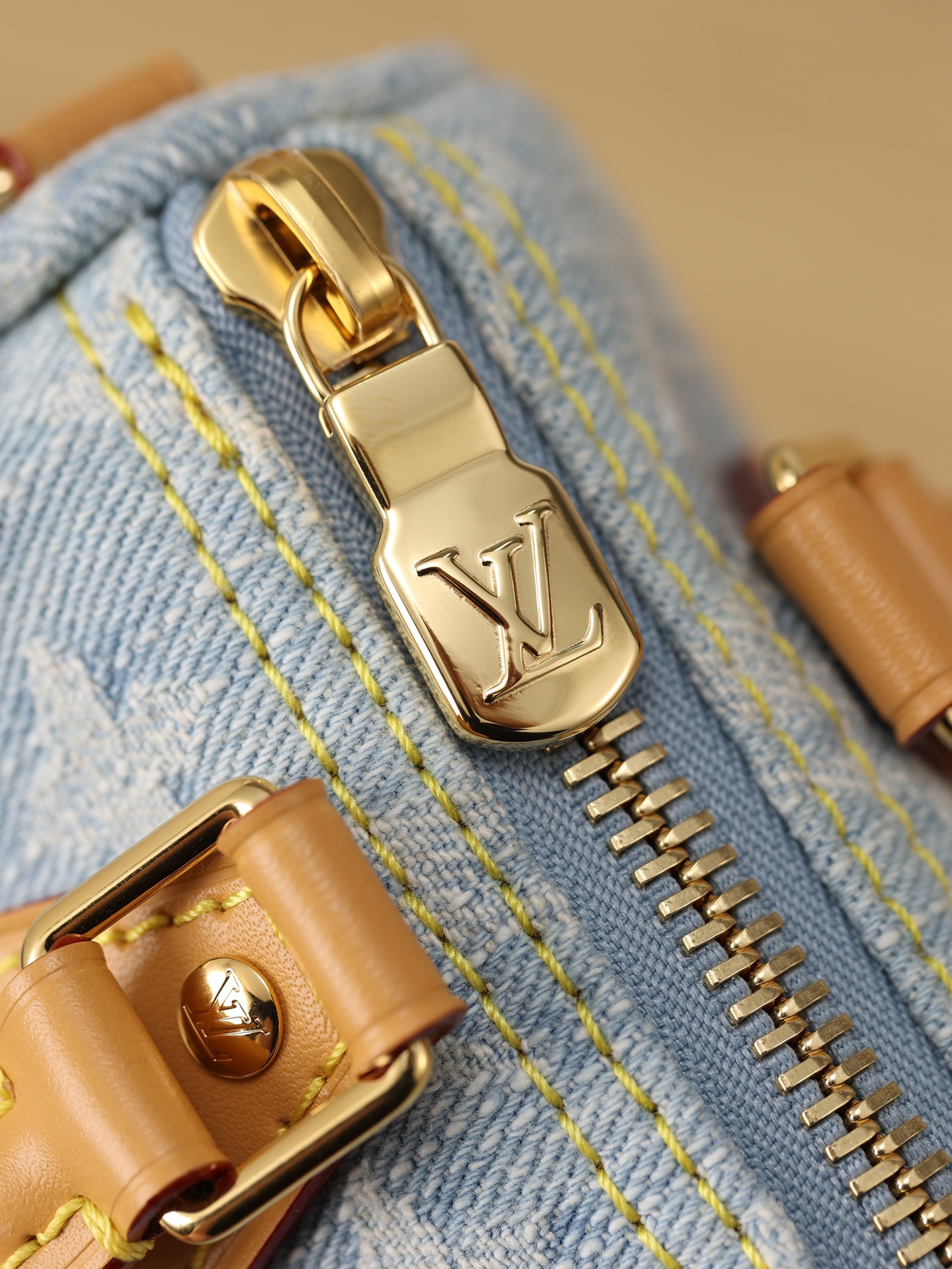 LOUIS VUITTON M11212 Nano Speedy Sky Blue Denim