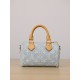 LOUIS VUITTON M11212 Nano Speedy Sky Blue Denim