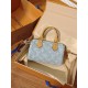 LOUIS VUITTON M11212 Nano Speedy Sky Blue Denim