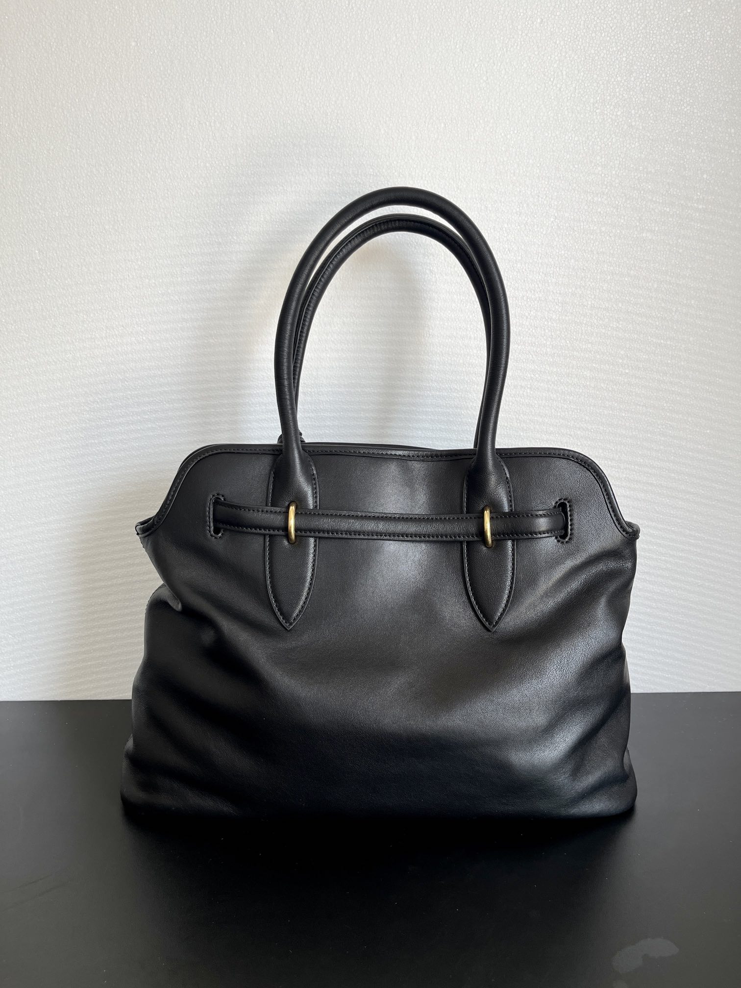 MIU MIU Aventure nappa leather bag Black