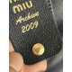 MIU MIU Aventure nappa leather bag Black