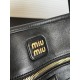 MIU MIU Aventure nappa leather bag Black