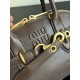 MIU MIU Small Aventure nappa leather top-handle bag Briarwood