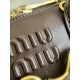 MIU MIU Small Aventure nappa leather top-handle bag Briarwood