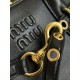 MIU MIU Small Aventure nappa leather top-handle bag Black