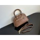 MIU MIU Small Aventure nappa leather top-handle bag Oak