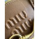 MIU MIU Small Aventure nappa leather top-handle bag Oak