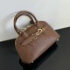 MIU MIU Small Aventure nappa leather top-handle bag Oak