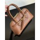 MIU MIU Medium Aventure nappa leather top-handle bag Oak