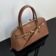 MIU MIU Medium Aventure nappa leather top-handle bag Oak