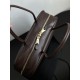 MIU MIU Large Leather Beau bag Briarwood