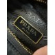 PRADA Re-Edition 2005 Re-Nylon and Saffiano mini bag Black/Gold Hardware