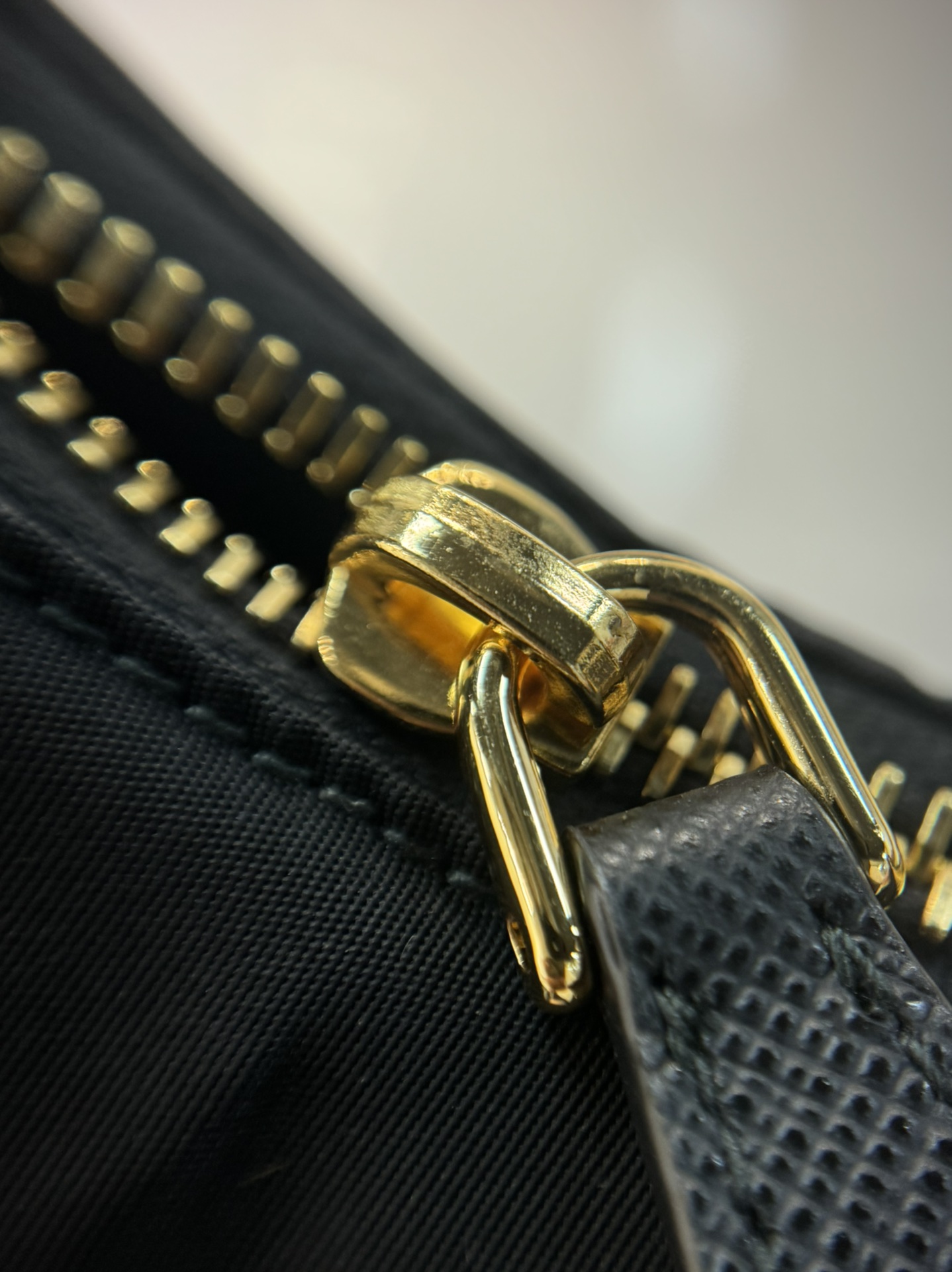 PRADA Re-Edition 2005 Re-Nylon and Saffiano mini bag Black/Gold Hardware