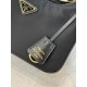 PRADA Re-Edition 2005 Re-Nylon and Saffiano mini bag Black/Gold Hardware