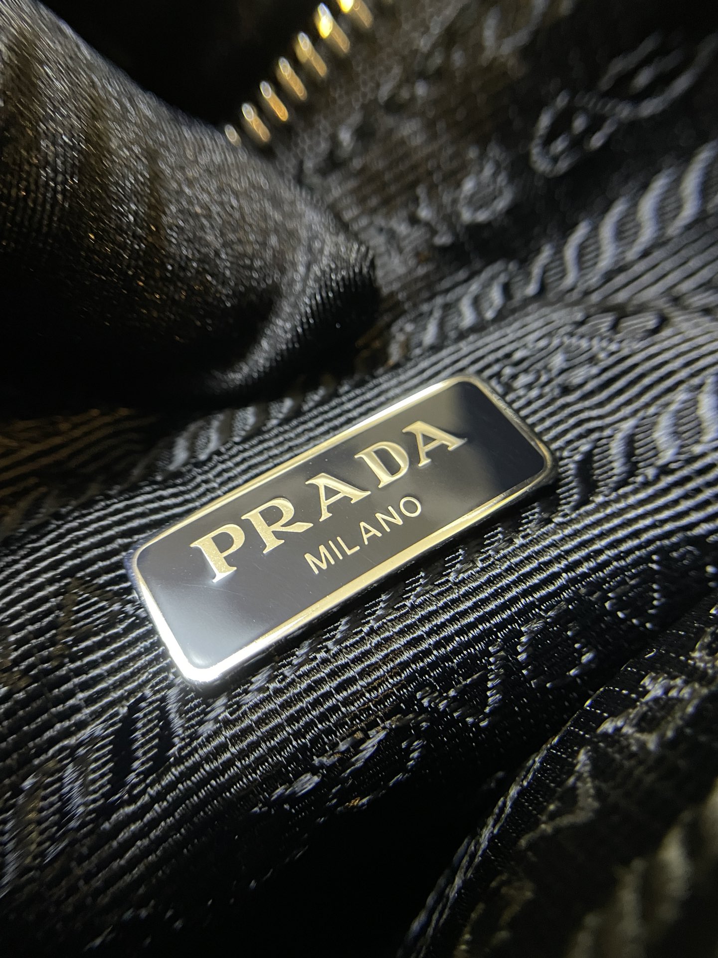 PRADA Re-Edition 2005 Re-Nylon and Saffiano mini bag Black/Silver Hardware