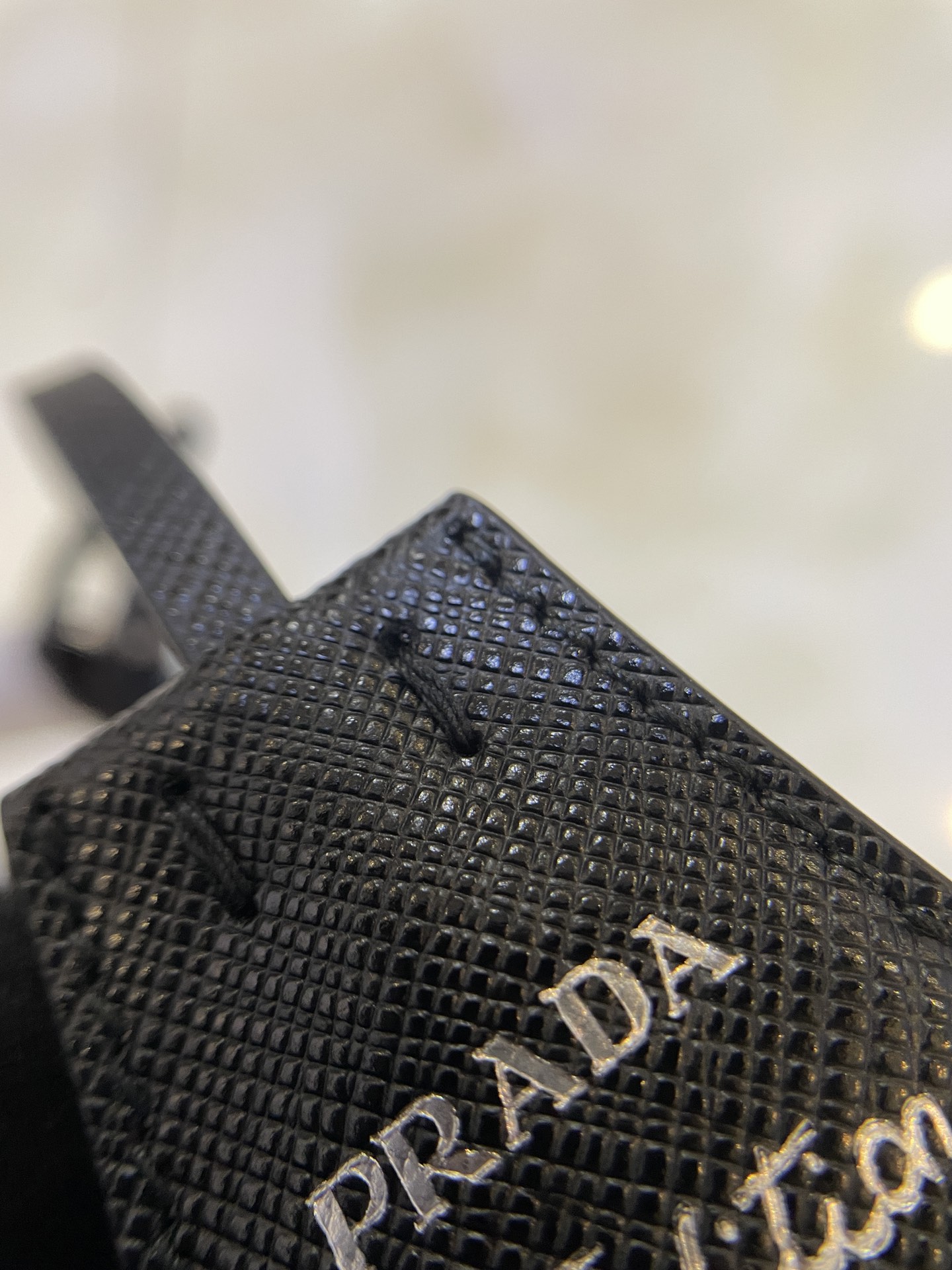 PRADA Re-Edition 2005 Re-Nylon and Saffiano mini bag Black/Silver Hardware